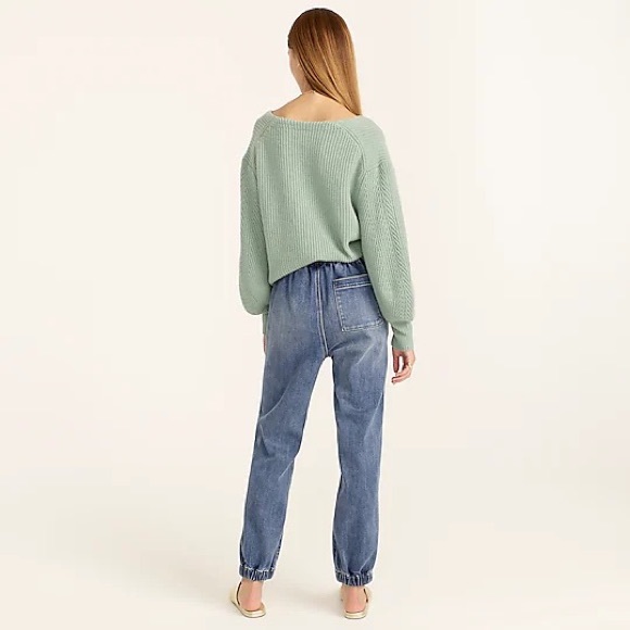 J. Crew denim jogger NWT - Picture 3 of 6